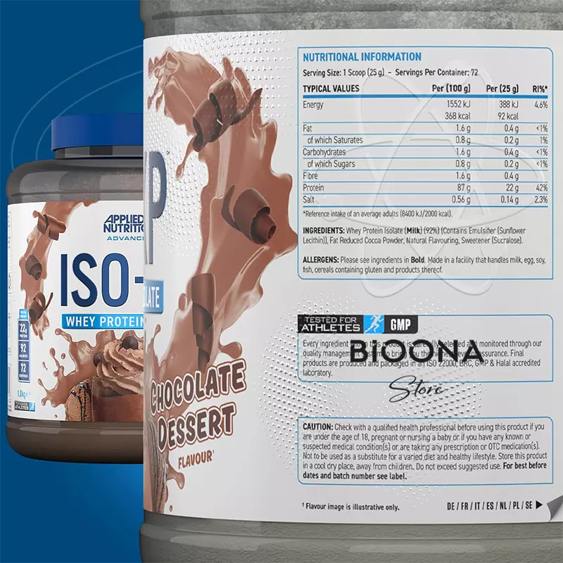 وی ایزوله اپلاید ایکس پی نوتریشن 1.8 کیلو گرم Applied ISO-XP Whey Iso