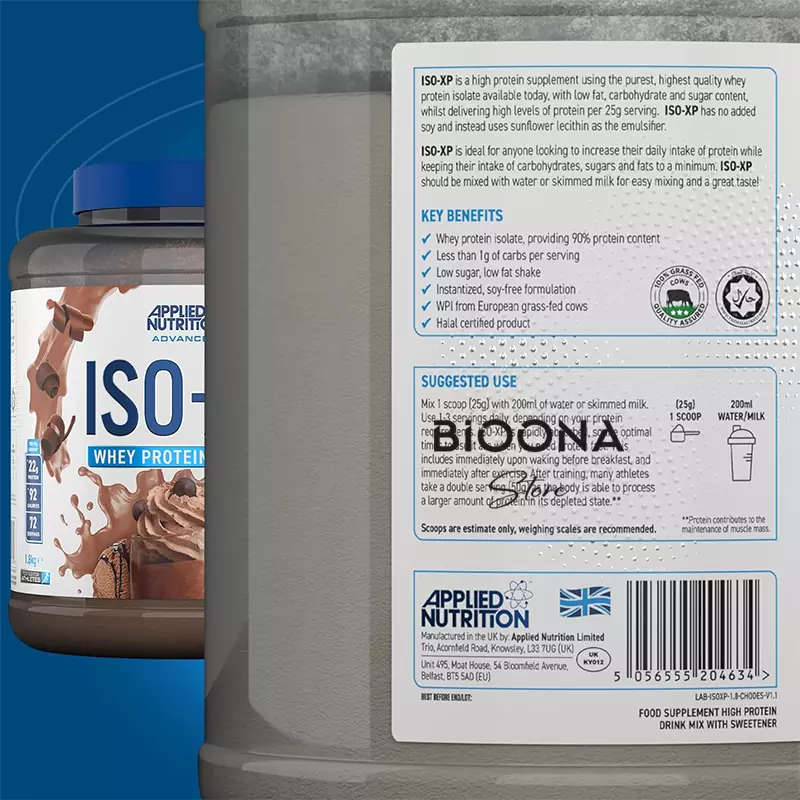 وی ایزوله اپلاید ایکس پی نوتریشن 1.8 کیلو گرم Applied ISO-XP Whey Iso