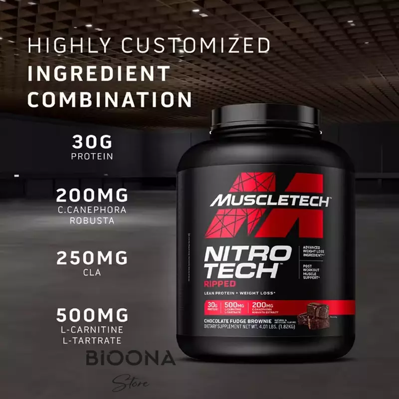 پروتئین وی نیتروتک ریپد ماسل تک Muscletech Whey Protein