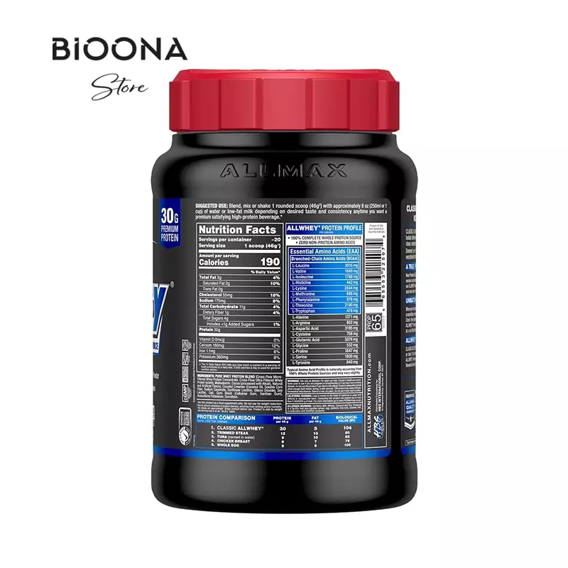 پروتئین آل وی کلاسیک آلمکس Allmax Nutrition